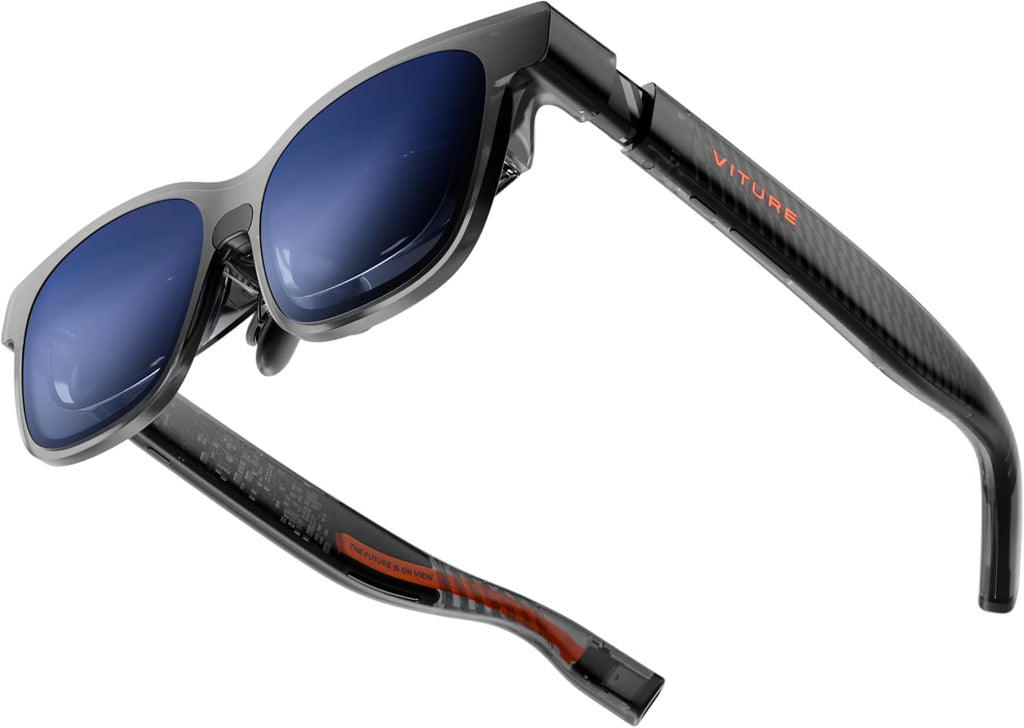 VITURE Luma XR Glasses — 146” 1200p Ultra Sharp Display  1000 Nits  50° FOV  Dimming Adjustments  USB-C Connection for iPhone  Android  Mac  PC  Steam Deck  First-Ever XR Experience for Switch 2