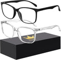 hunsquer Blue Light Glasses for Women Blue Light Blocking Glasses Men Computer Gaming Blue Screen Glasses Mens Blue Light Blocker Glasses