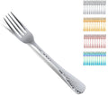 Buyer Star 12 Pieces Hammered Dinner Forks Set  7.9 Inch Stainless Steel Forks Table Forks Flatware Forks  Mirror Finish & Dishwasher Safe Use for Home Kitchen or Restaurant (Silver)