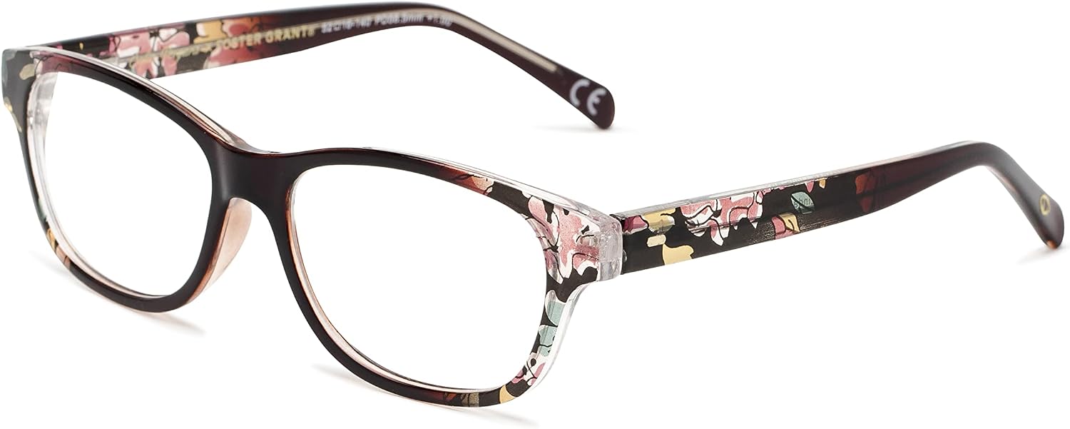 Sofia Vergara x Foster Grant Linda Blue Light Multi Focus Reading Glasses Rectangular