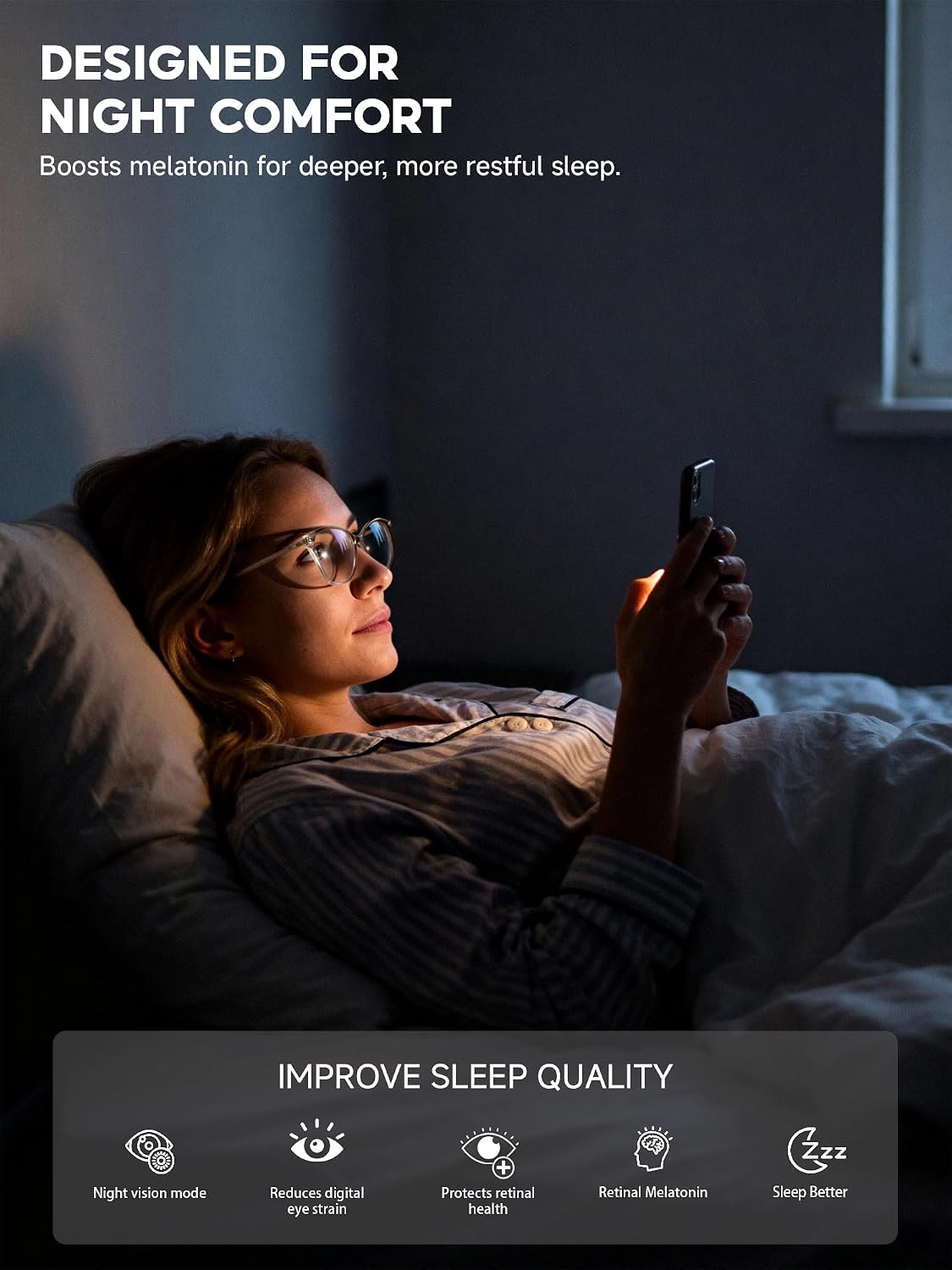 Blue Light Glasses for Woman  Fashion Cat Eye Anti Blue Light Blocking Glasses Women  TR90 Lightweight Computer Glasses for Gaming & Screen Use  Reduce Eye Strain & Improve Sleep Tortoise