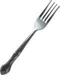 Winco 12-Piece Elegance Dinner Fork Set  18-0 Stainless Steel Silver
