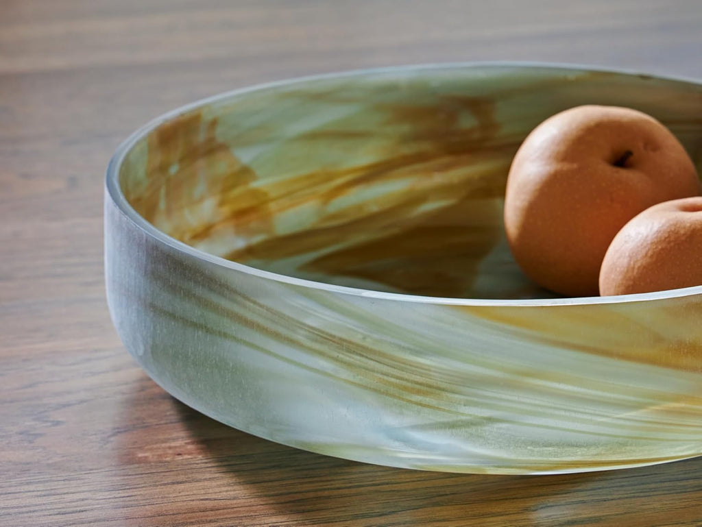 Signature Design by Ashley Bannington Contemporary Glass Bowl  Green
