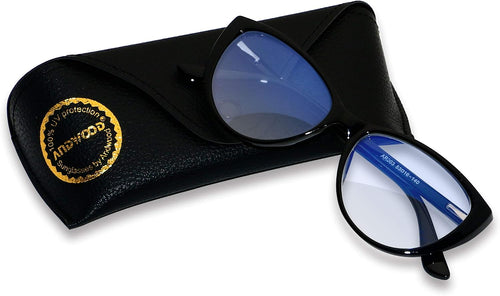ANDWOOD Blue Light Blocking Glasses Women Bluelight Blocker Computer Cateye Clear Cat Eye Eyeglasses Frame AR003