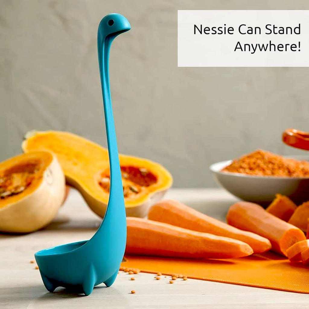 OTOTO The Original Nessie Ladle - Soup Ladle  Cute Gifts  Funny Kitchen Gadgets  Loch Ness design  Cooking Gifts for Mom - Cute and Practical Kitchen Utensils - Unique Gifts for Women