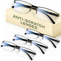 Gaoye 1.75 Executive Style Reading Glasses Men - Durable Readers with Blue Light Filtering- Comfortable Fit with TR90 Frames