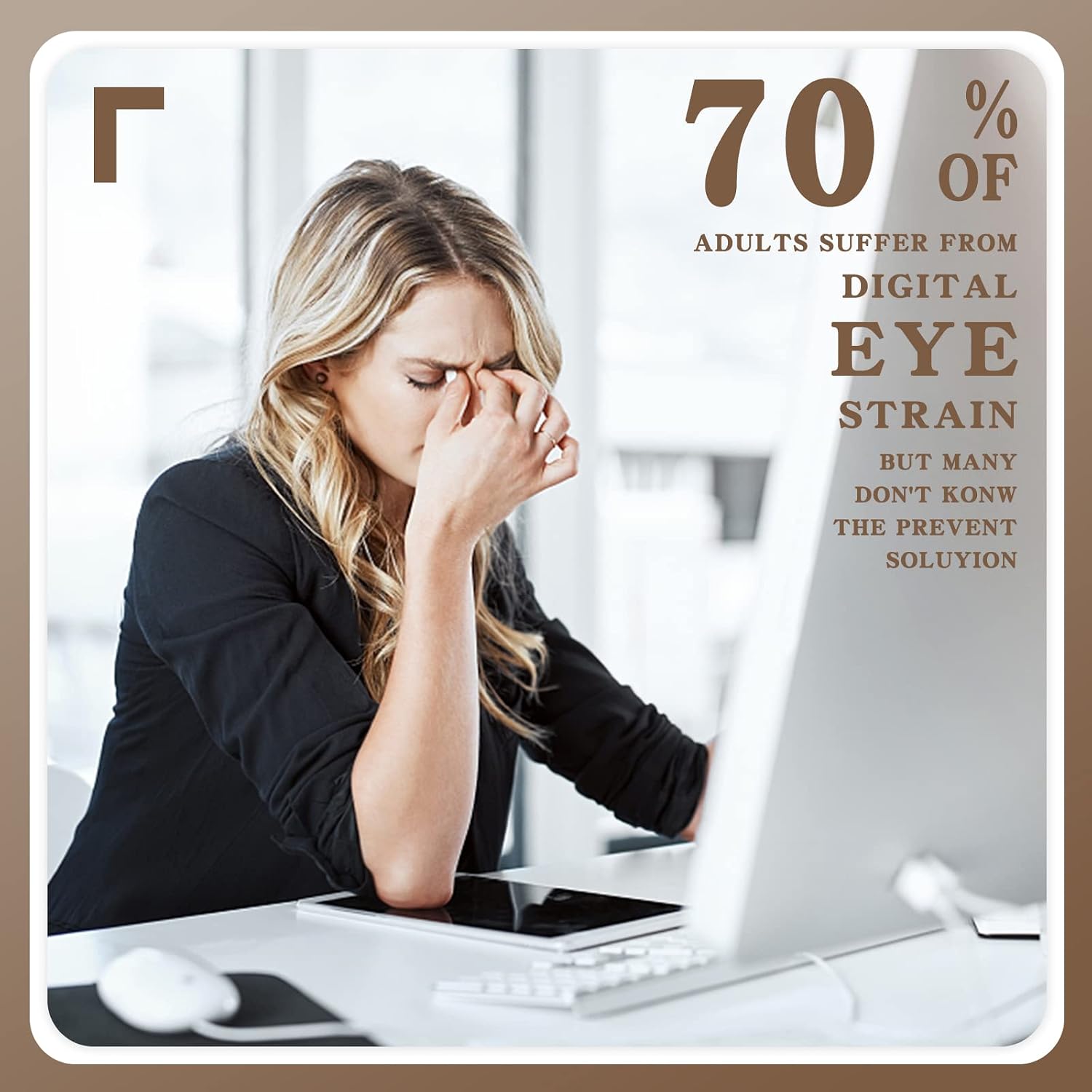 FONHCOO Blue Light Blocking Glasses Women Men Computer Eyeglasses TR90 Fashion Round Transparent Anti Blue Light Glasses with Anti Eyestrain & UV Glare for Gaming & Reading (Tortoise)