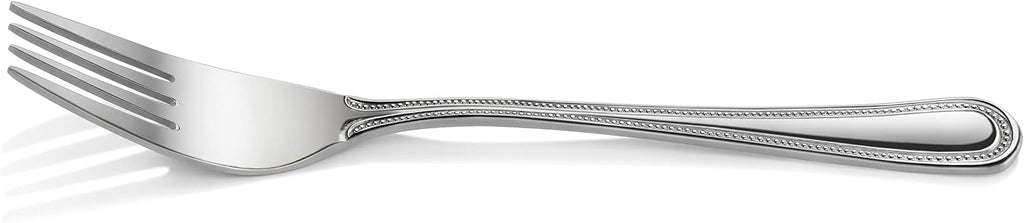 New Star Foodservice 1029734 Bead Pattern  18/0 Stainless Steel  Salad Fork  6.6-Inch Set of 12
