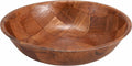 Winco WWB-12 12" Woven Wood Salad Bowl