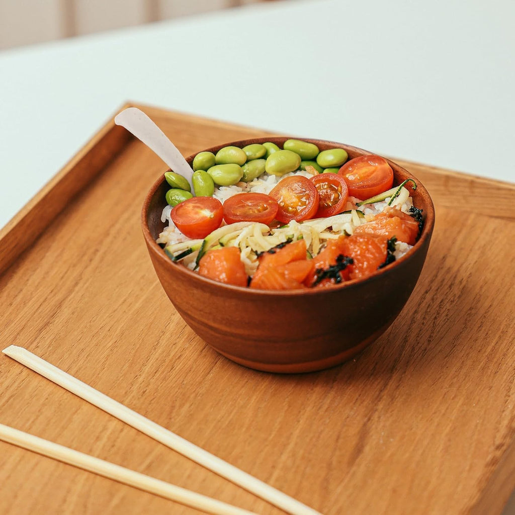 Hiceeden Set of 24 Reusable Plastic Asian Chinese Soup Spoons  Unbreakable Japanese Ramen Set  Long Dinner Spoons for Dumpling  Cereal  Dishwasher Safe  6 Colors