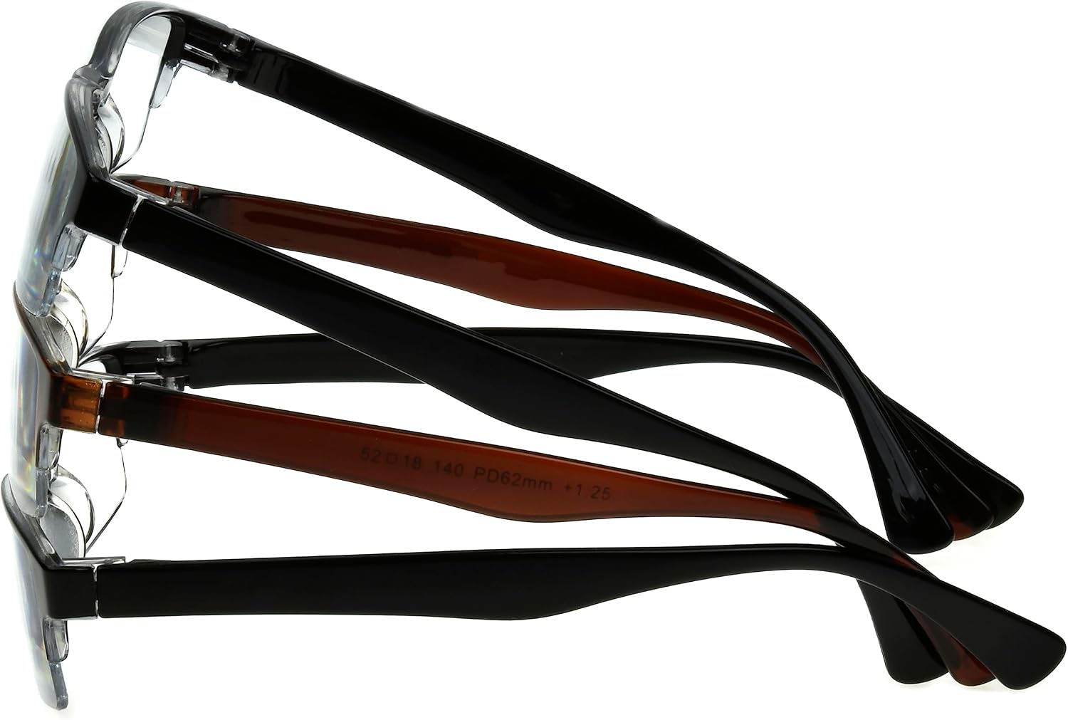 Foster Grant mens Pete Rectangular Reading Glasses