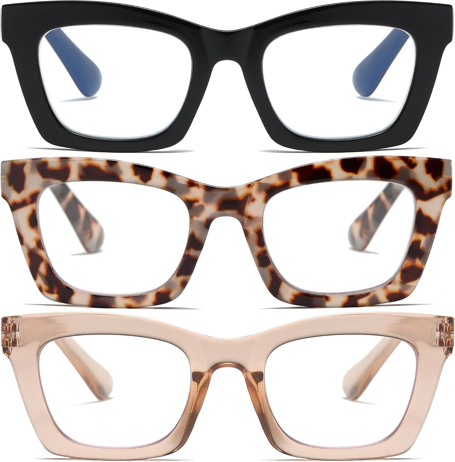 Oprah- Readers for Women - Stylis Style Reading Glasses with Blue Light Blocking and Spring Hinge