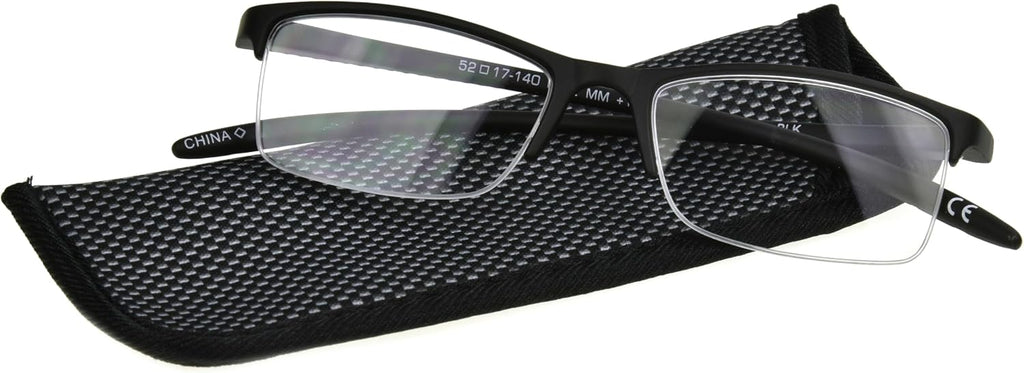 Foster Grant Men's Paolo Square Reading Glasses
