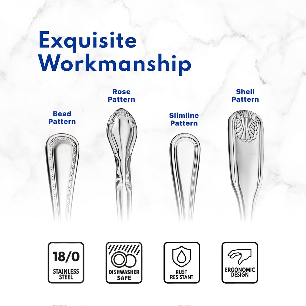 New Star Foodservice 58062 Slimline Pattern  18/0 Stainless Steel  Salad Fork  6.25-Inch  Set of 12