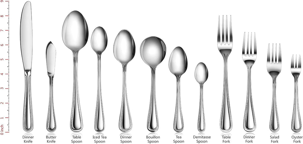 New Star Foodservice 58062 Slimline Pattern  18/0 Stainless Steel  Salad Fork  6.25-Inch  Set of 12