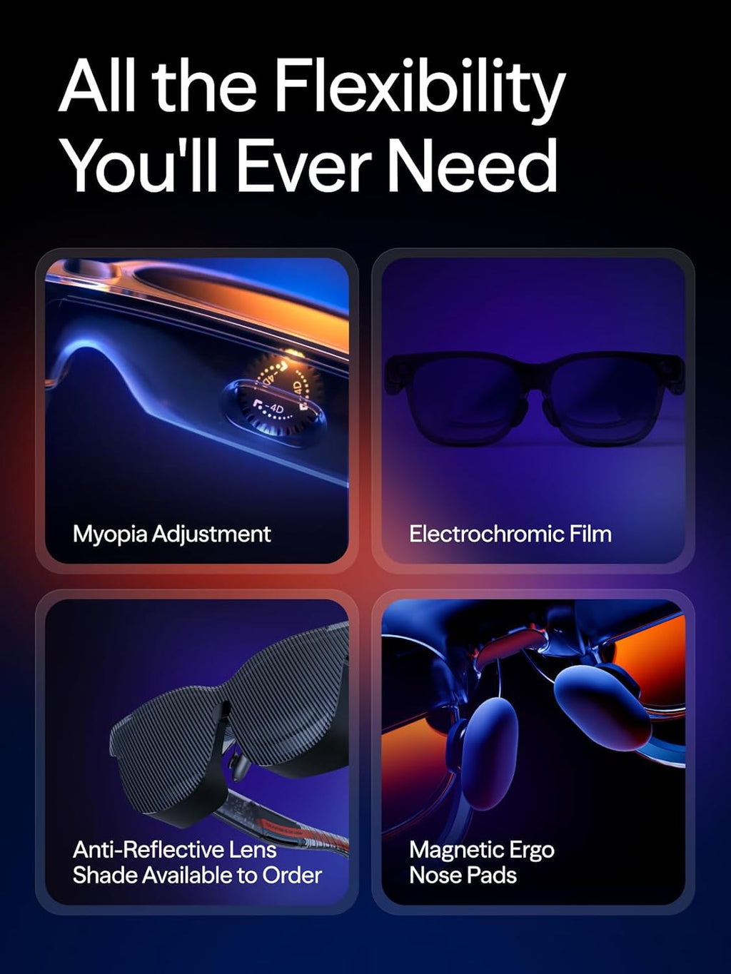 VITURE Luma Ultra AR/XR Glasses  152'' Full 6Dof Support  AR Hand Gestures  52° FOV  1500 Nits Video Glasses for iPhone 17/16/15  Android  Mac  PC  Switch&Switch 2  World's 1st Real-time 2D to 3D