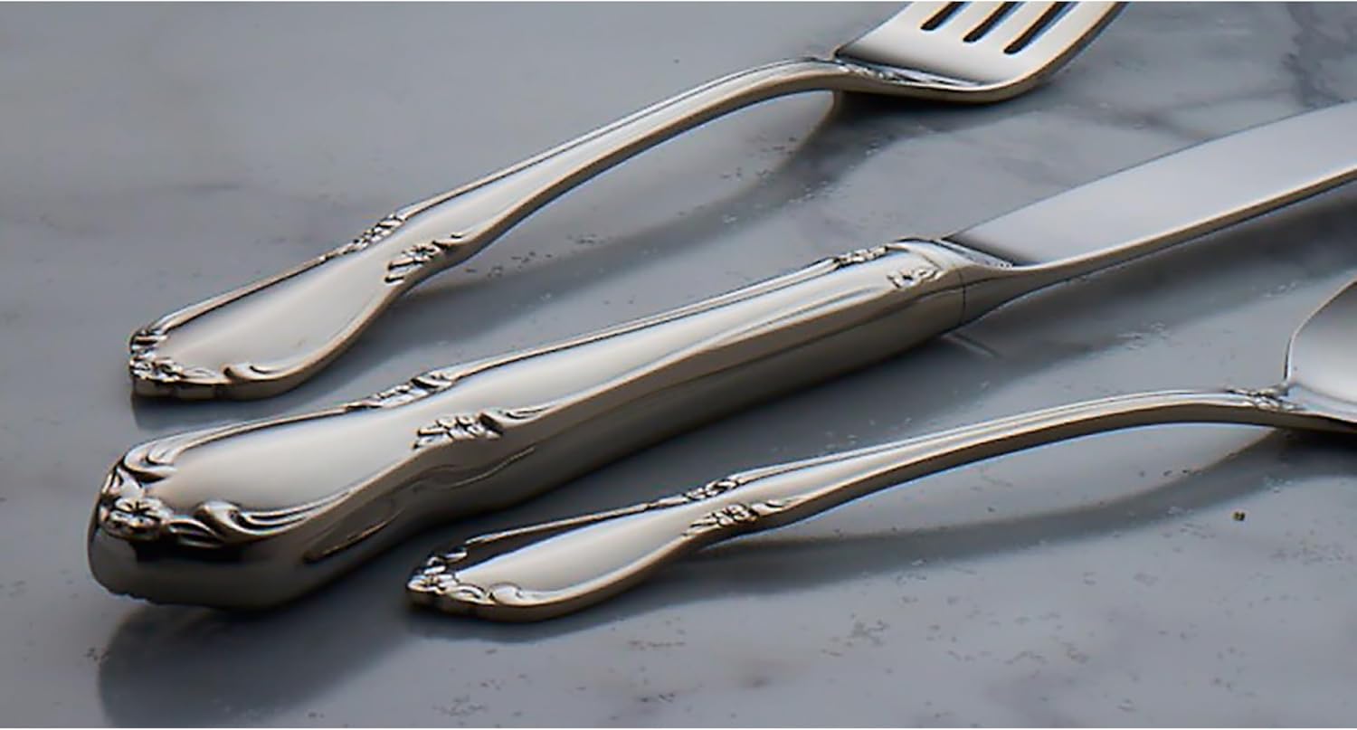 Oneida Chateau Fine Flatware Set  18/8 Stainless  Set of 4 Salad Forks