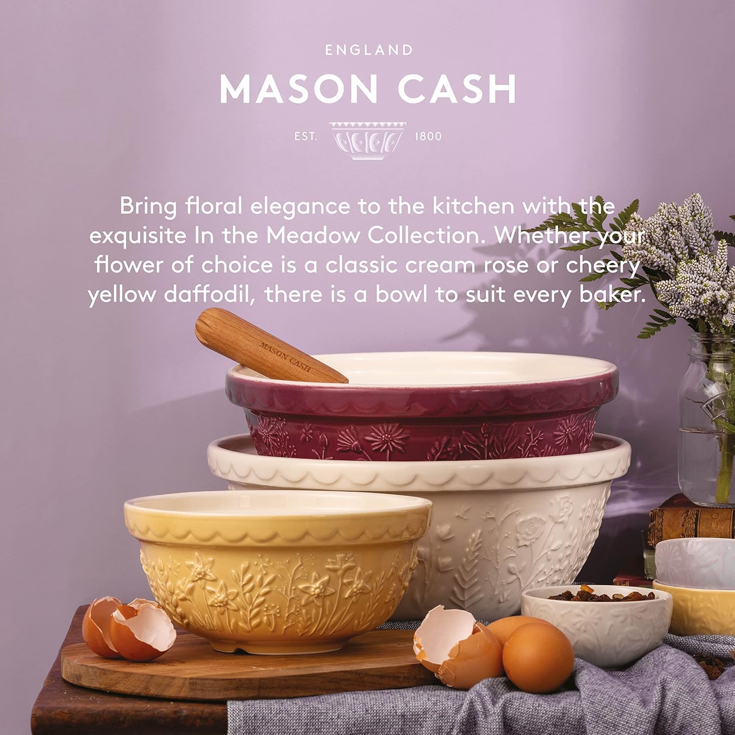Mason Cash In The Meadow | (S12 Rose)