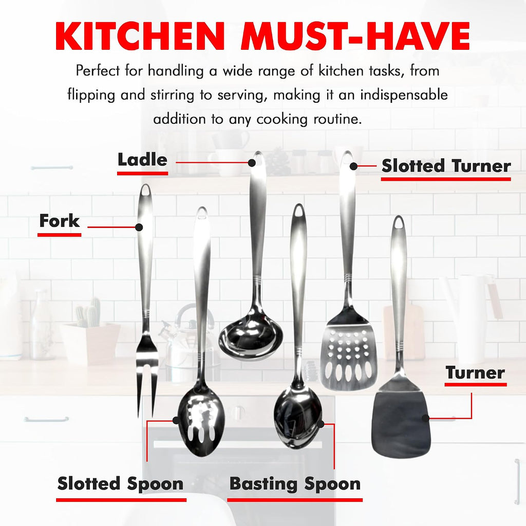 Chef Craft Select Cooking Ladle  11.5 inch  Stainless Steel
