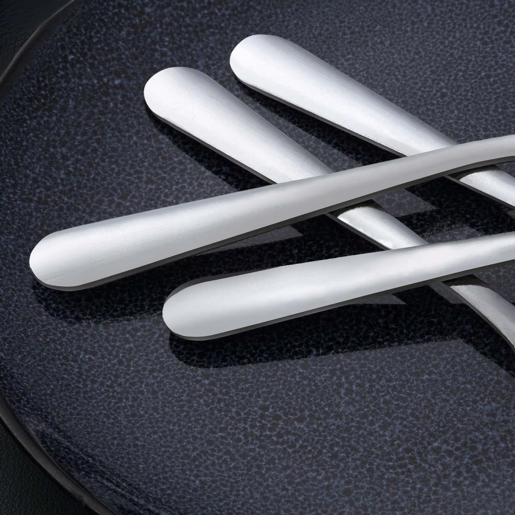 Unokit 24-Piece Stainless Steel Dinner Forks Silverware - 7.1 Inch Silver Dinner Forks Set of 24  Forks Set  Flatware Forks for Home  Kitchen or Restaurant  Mirror Polished  Dishwasher Safe