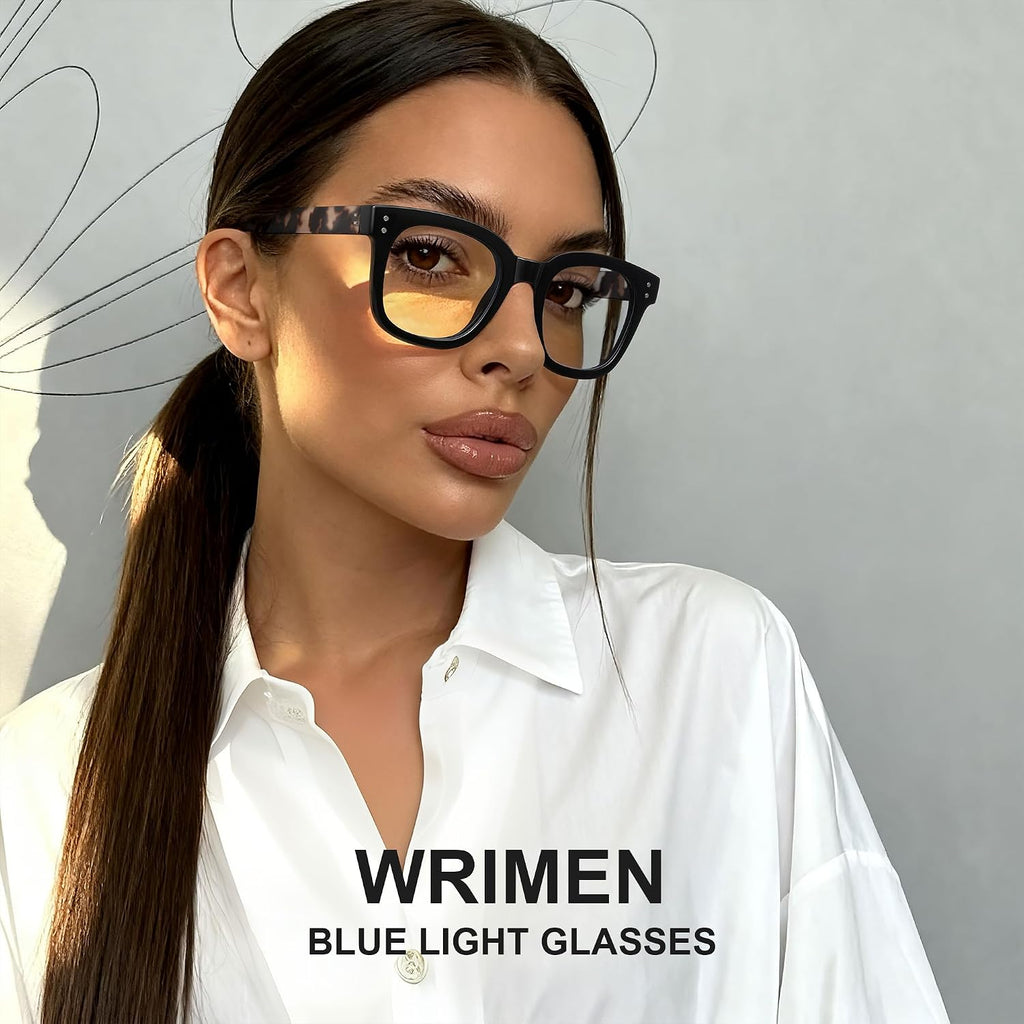 Blue Light Blocking Glasses For Woman/Men Computer Glasses Anti Eyestrain & UV Protection Eyeglasses