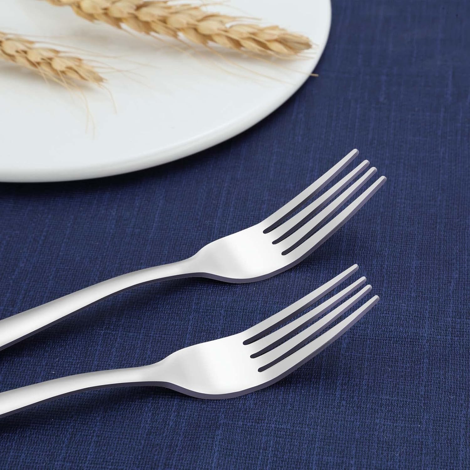 36-Piece Salad Forks Set  Funnydin 5.9" Stainless Steel Forks Silverware  Durable Dessert Forks Set  Cost-effective Small Forks for Home  Kitchen  Restaurant - Mirror Polished  Dishwasher Safe