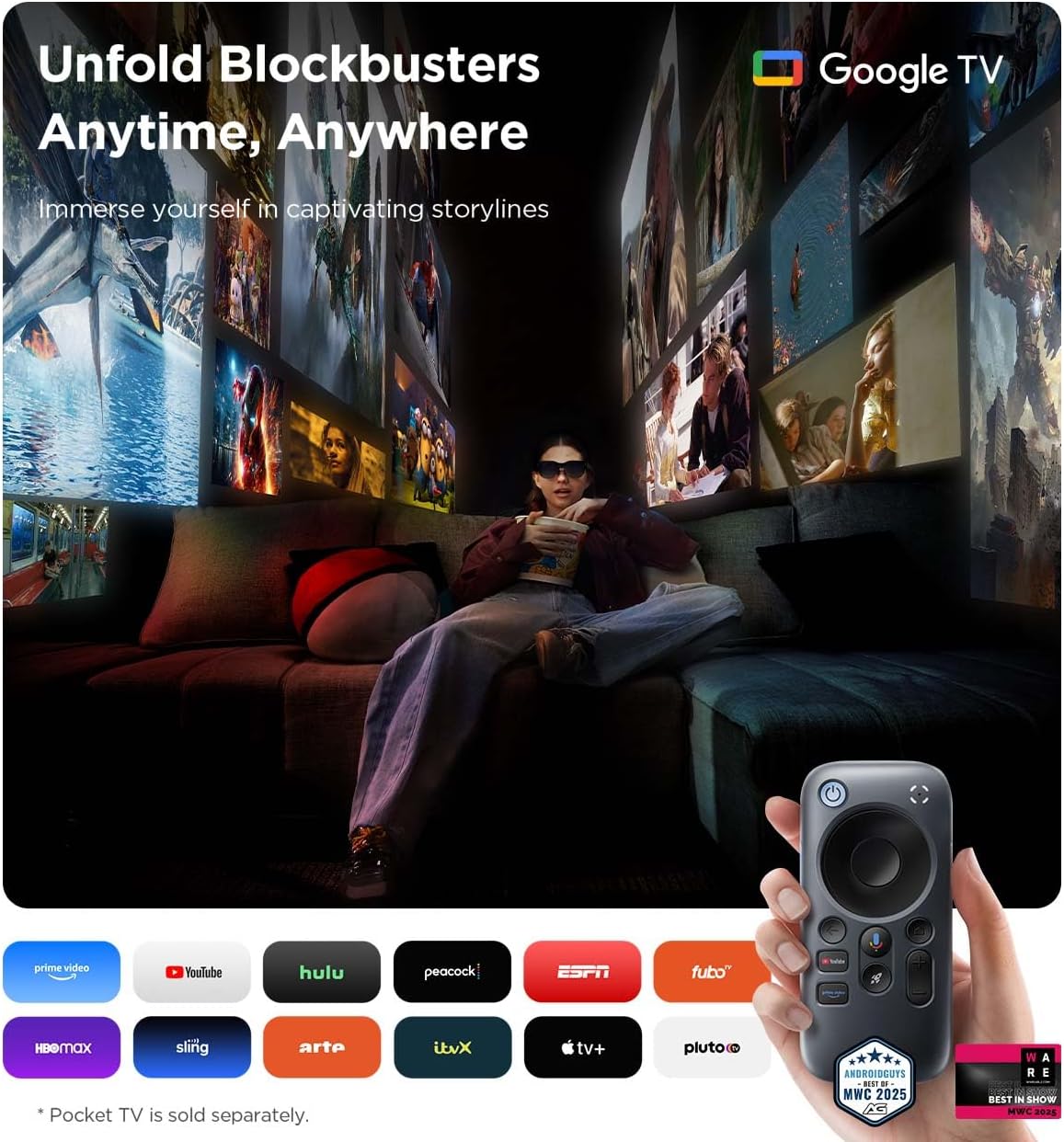 RayNeo Air 3s AR/XR Glasses  201" 120Hz FHD HueView Display  Portable AR Video Eyewear Gaming Glasses for iPhone 17/16/15  Android  Mac  Switch  PS5  Steam Deck - 3S-Silver