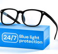 Gaoye Black Blue Light Glasses for Computer & Gaming - Anti UV Ray Lenses  Scratch-Resistant & Comfort Fit