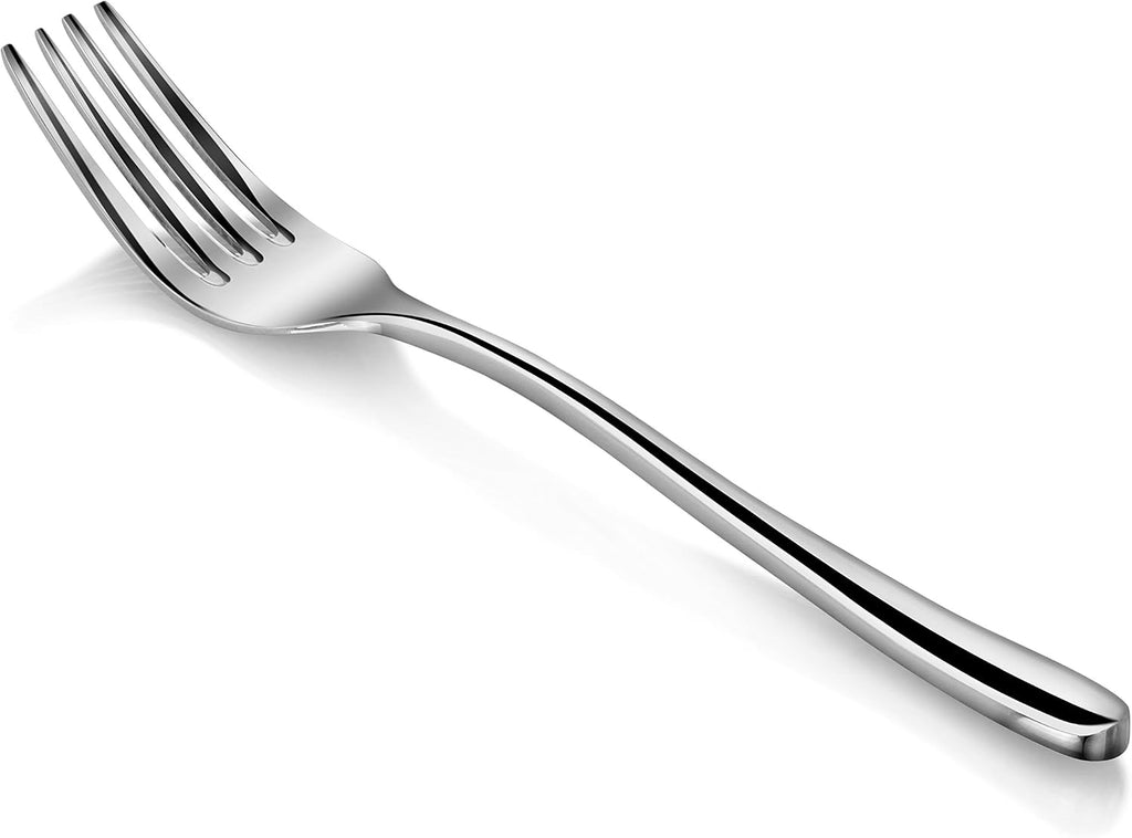 Artaste Rain II Forged 18/10 Stainless Steel (Silver (Set of 12)  Salad Fork (7-Inch))