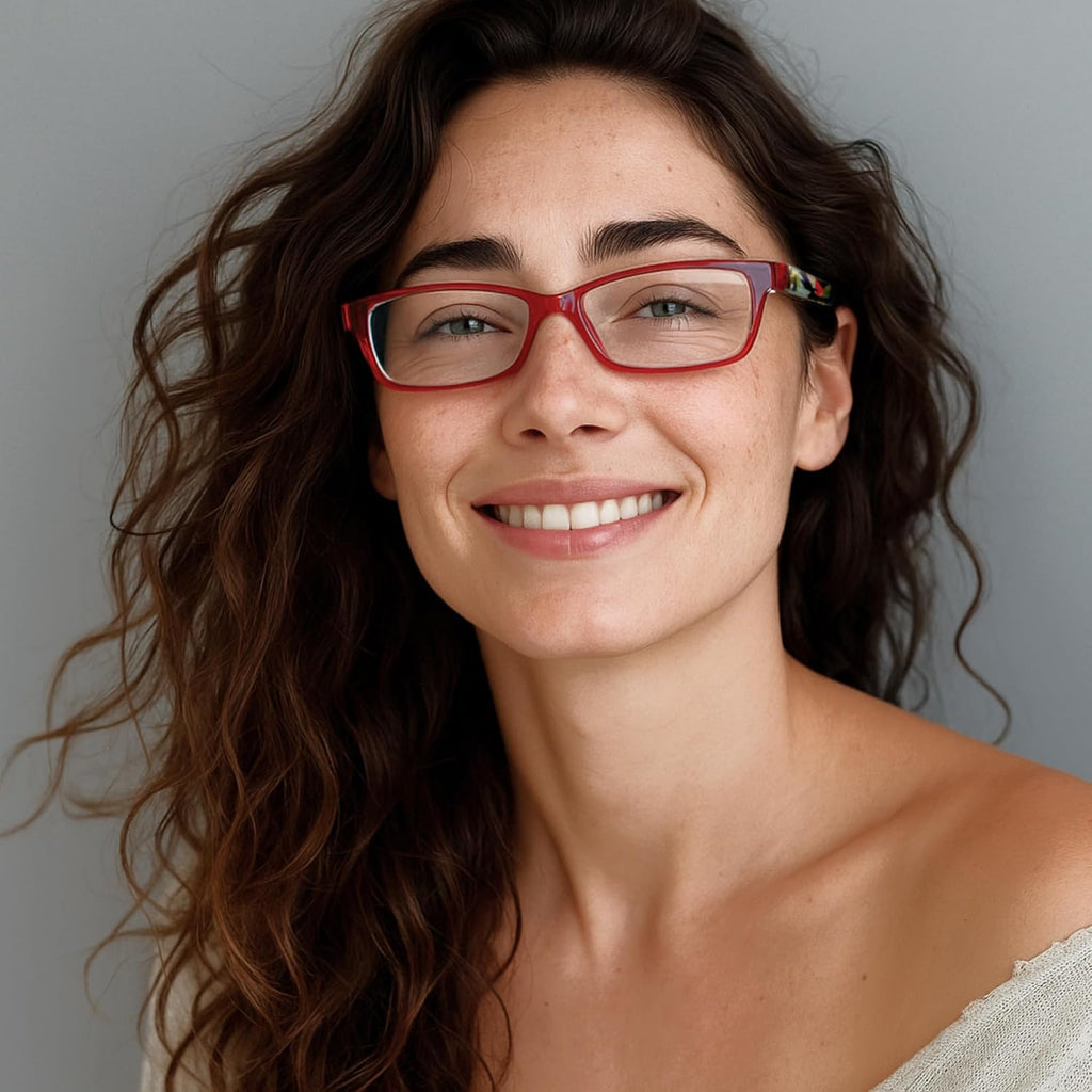Gaoye Reading Glasses for Women  6 pack Fashion Readers for Women Spring Hinge Eye Glasses  Blue Light Reading Glasses