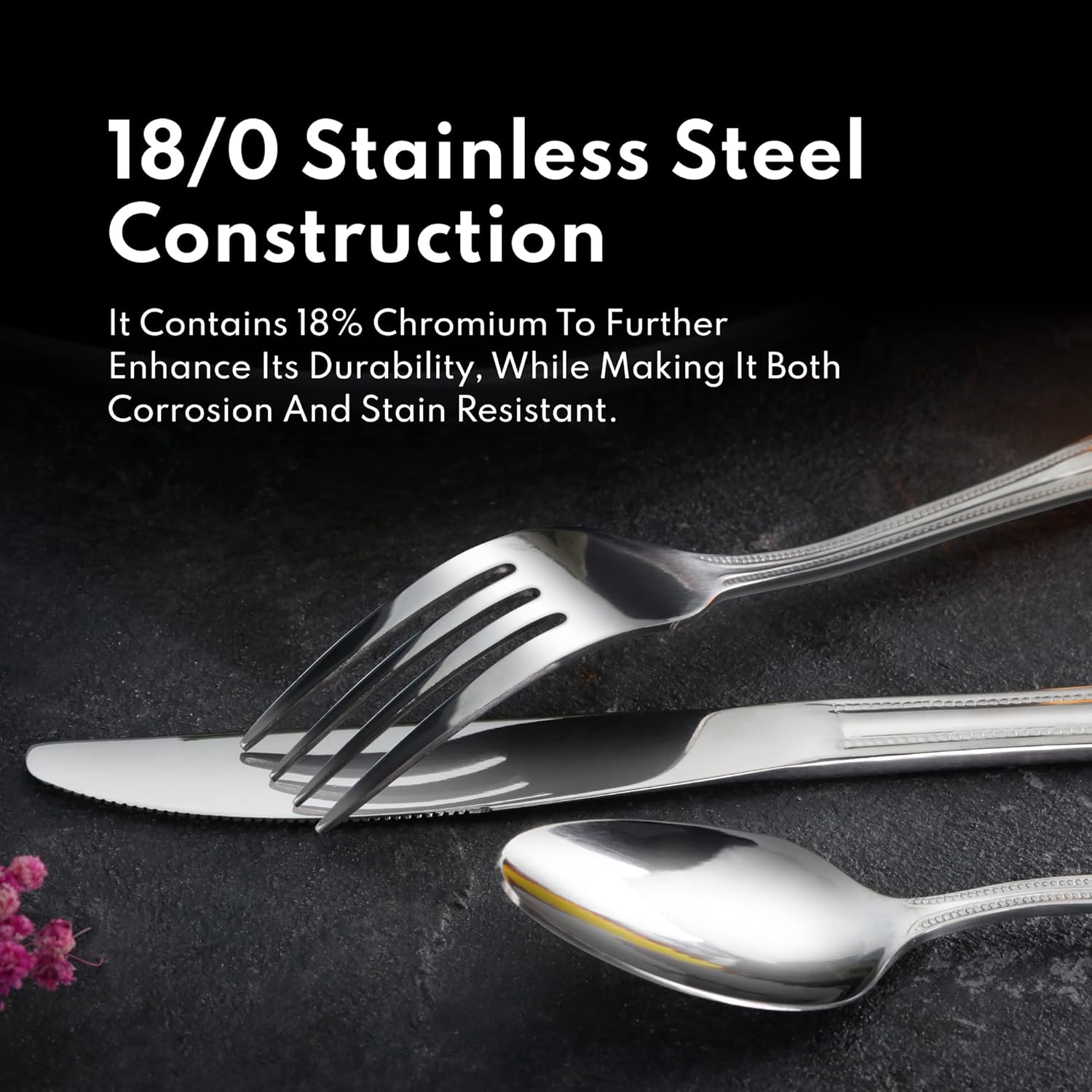 New Star Foodservice 58185 Slimline Pattern  18/0 Stainless Steel  Bouillon Spoon  5.7-Inch  Set of 12