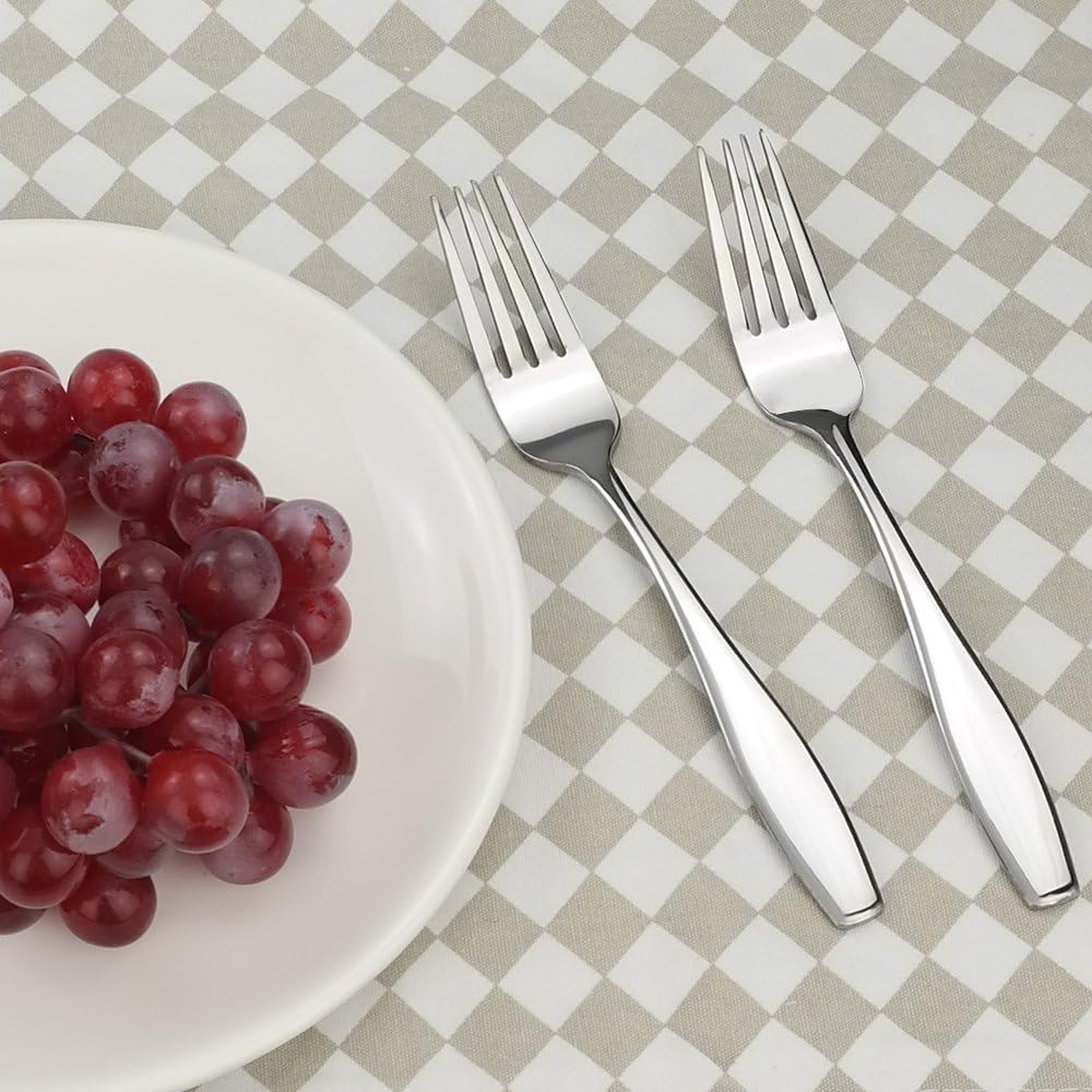 Ggbin Stainless Steel Dessert Fork  12 Pieces Small Salad Forks