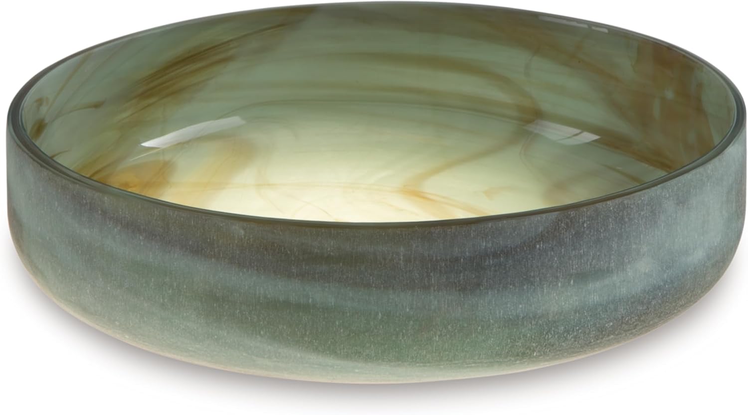 Signature Design by Ashley Bannington Contemporary Glass Bowl  Green