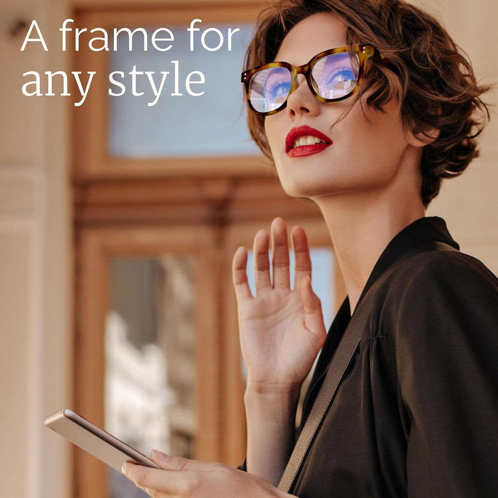 miyya Blue Light Glasses for Women & Men – Oversized UV & Blue Light Blocker Chunky Frames  All-Day Comfort  Stylish Eyewear