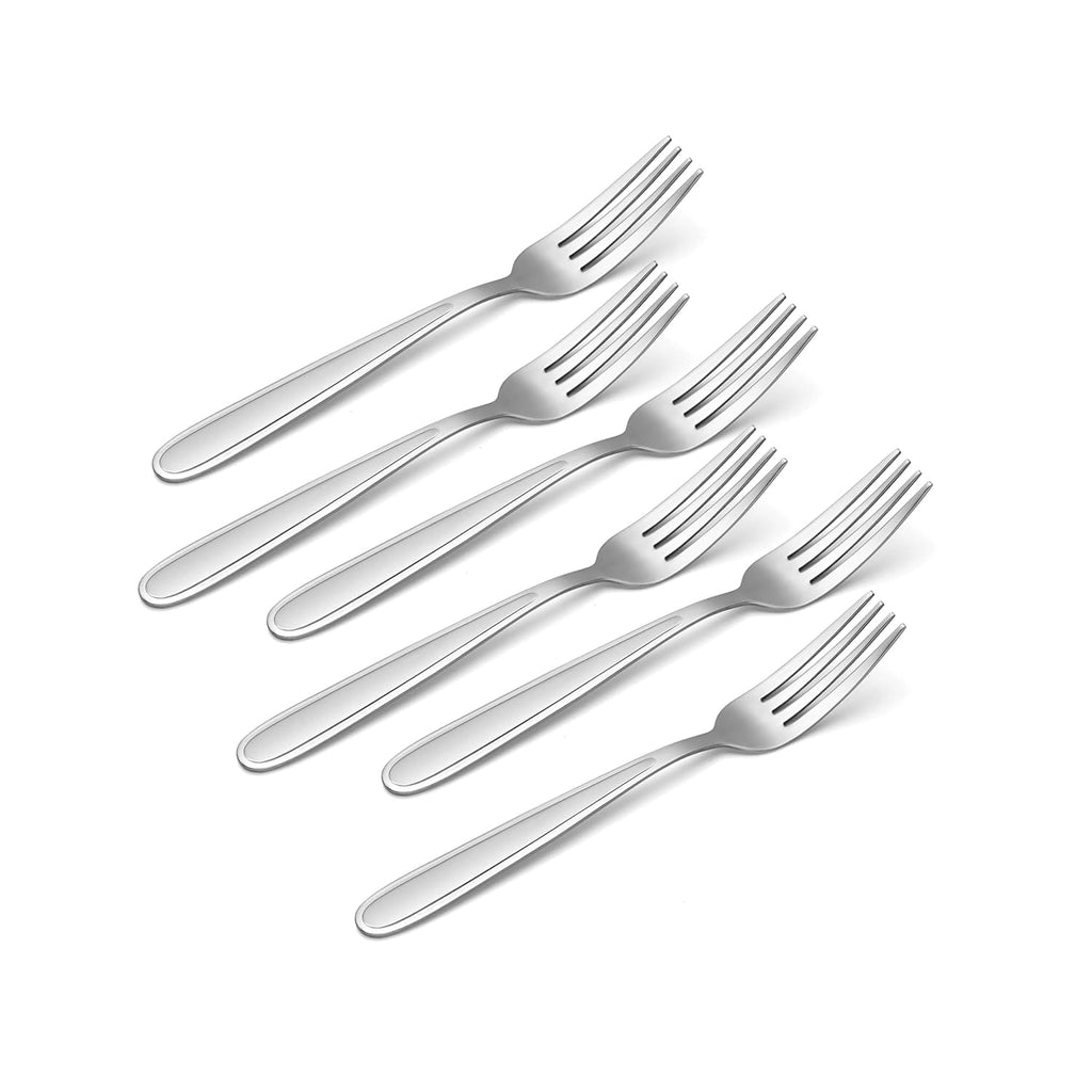 Oneida H001006BL20 Jordan Sandblasted Everyday Dinner Forks  Set Of 6