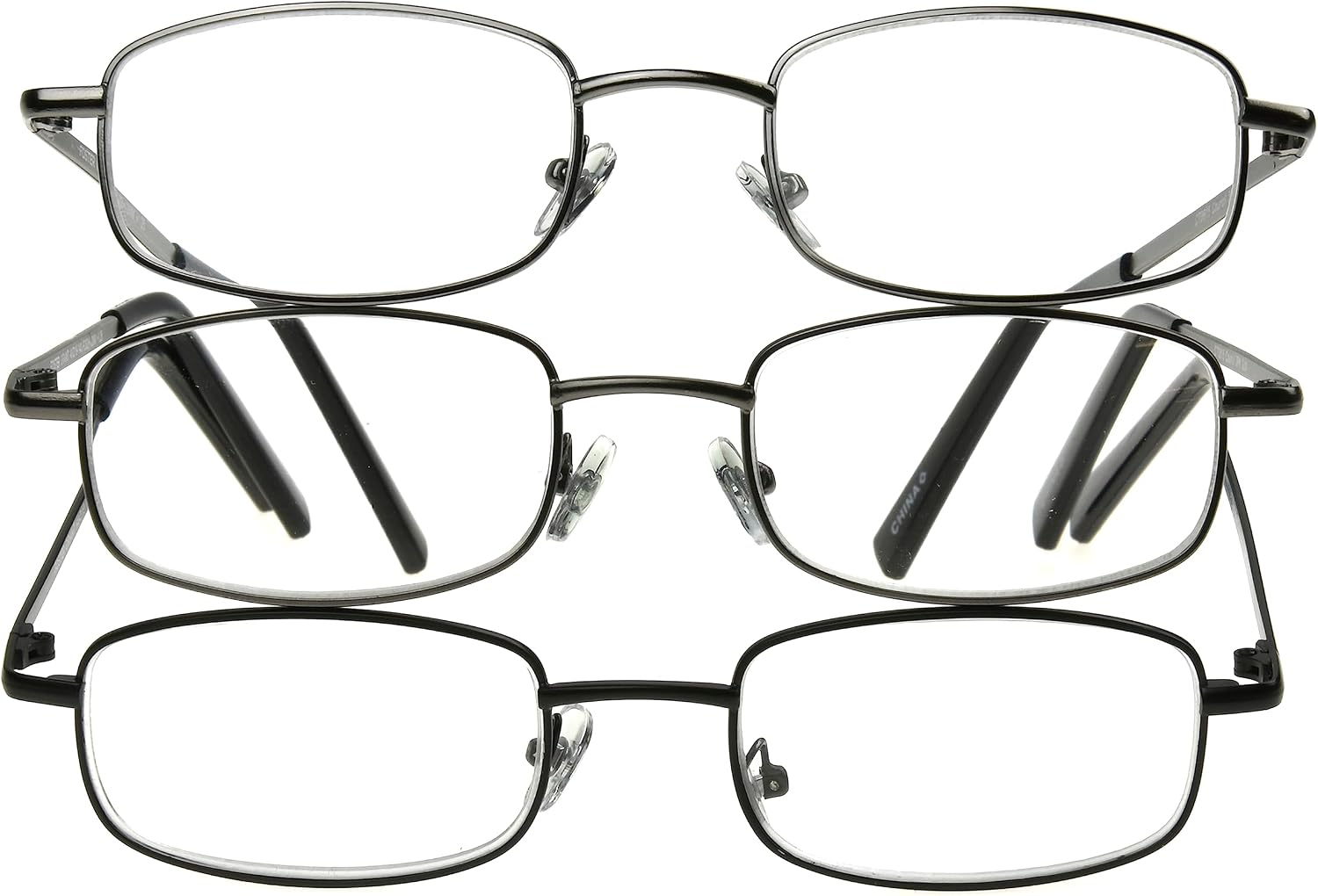 Foster Grant mens Council Rectangular Reading Glasses