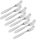 Oneida Fork Set (8pc) Jordan Pattern  Stainless Steel