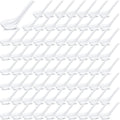 Hushee 100 Pcs Asian Soup Spoon Large Chinese Noodle Ramen Reusable Japanese Pho Spoon Bulk with Hook for Home Restaurant