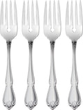 Oneida True Rose Everyday Flatware Salad Forks  Set of 4