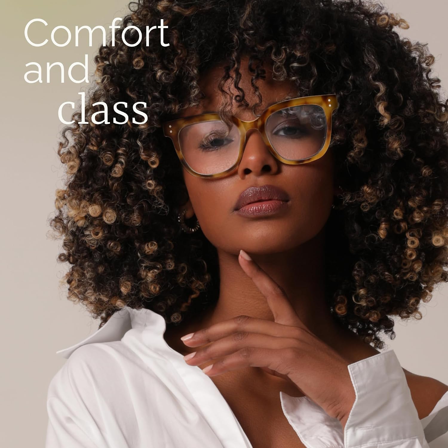 miyya Blue Light Glasses for Women & Men – Oversized UV & Blue Light Blocker Chunky Frames  All-Day Comfort  Stylish Eyewear