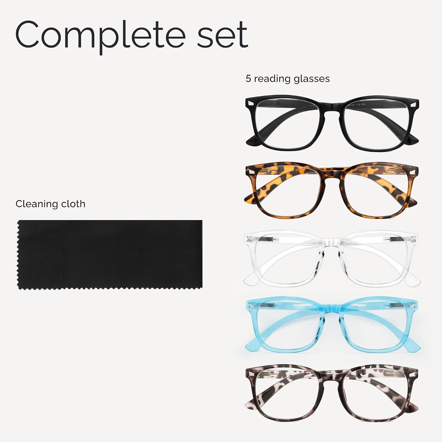 CCVOO 1.75 Reading Glasses for Women  Eye glasses  Blue Light Readers for Women  Cheaters