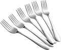 12-Piece Stainless Steel Dessert Forks Salad Forks Set 6.7-Inch