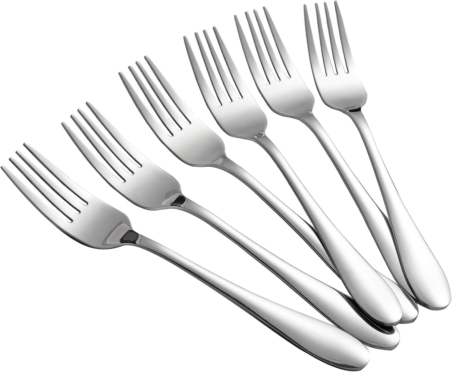 12-Piece Stainless Steel Dessert Forks Salad Forks Set 6.7-Inch