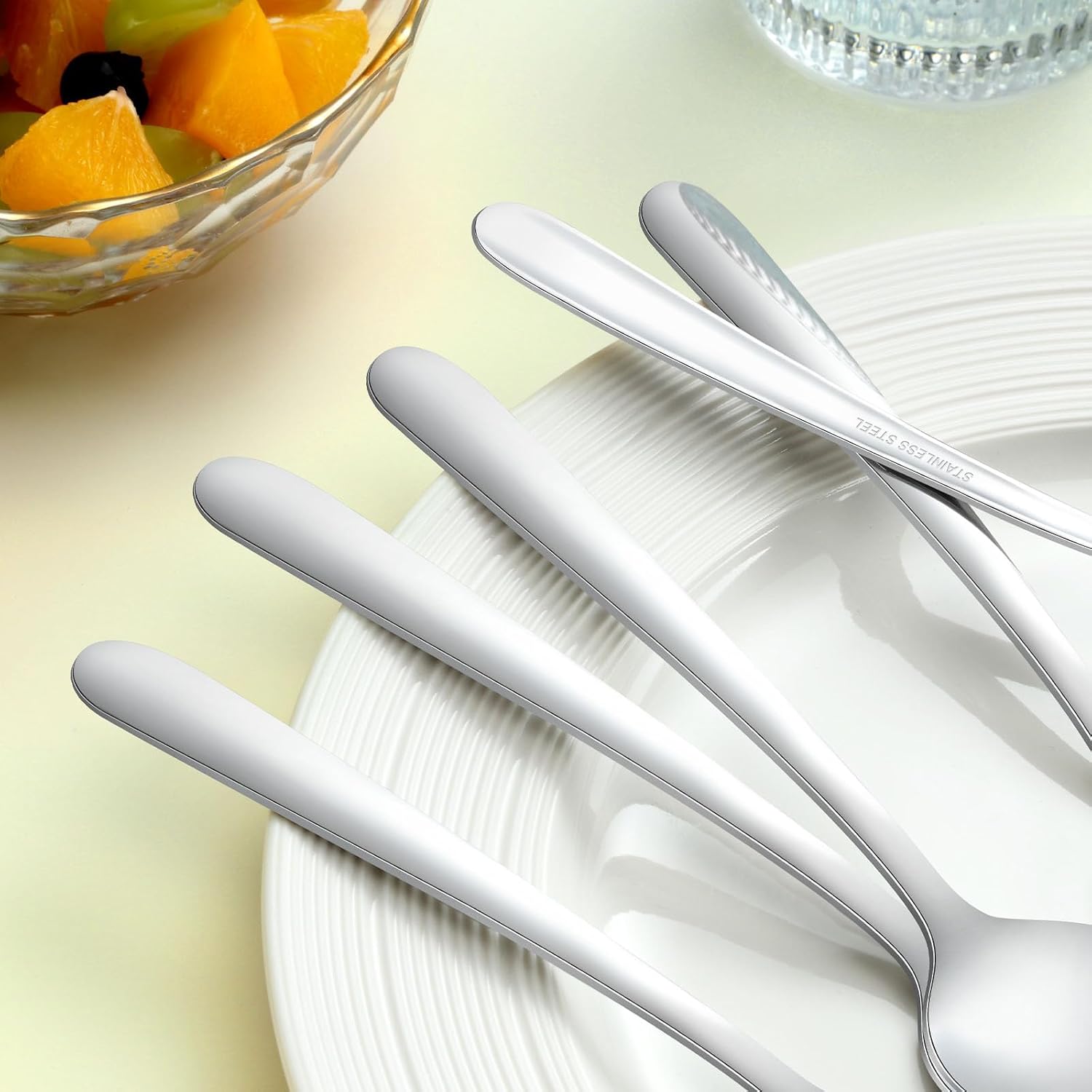 Sporks - 16-Pack Stainless Steel Sporks  7.2 Inch Metal Spork Set for Pasta  Soup  Dessert  Household Use  Camping  Hiking