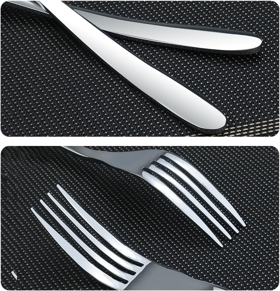 Kekow 12-Piece Dessert Forks  Stainless Steel  7-INCH