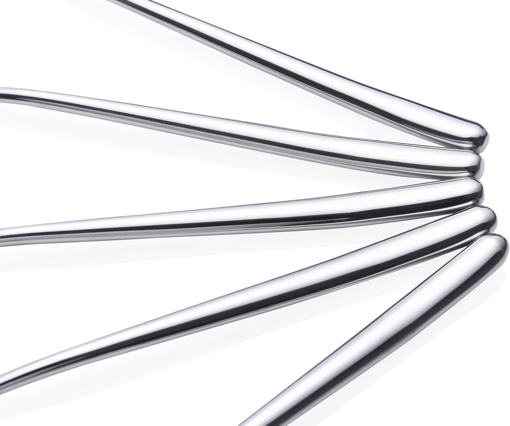 Stainless Steel Soup Spoons Long Handled Spoons Silver Pack of 5