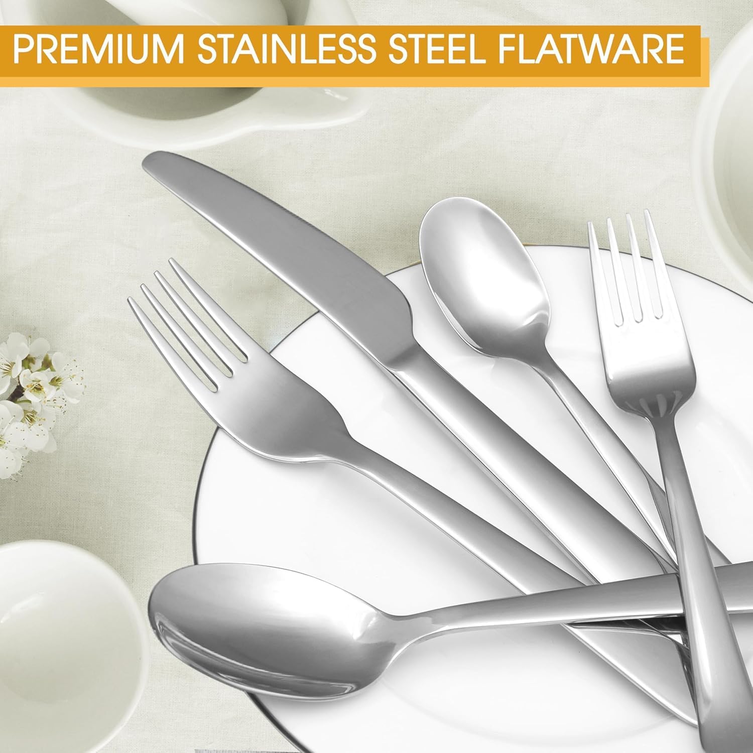 Set of 12 Stainless Steel Dessert Forks  6.3-Inch Silver Flatware  18/0 Dessert Forks for Home  Kitchen  Restaurant  Dishwasher Safe  Simple Design