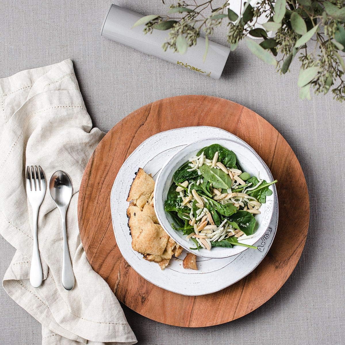 KNORK Original Forged Salad Forks (Set of 4) – Open Stock  18/10 Stainless Steel – Ergonomic  Matte Finish