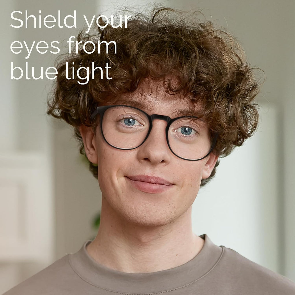 IBOANN Chic & Comfy Blue Light Glasses for Women - 3-Pack Round Frames  Screen-Ready Style with UV Protection Coating