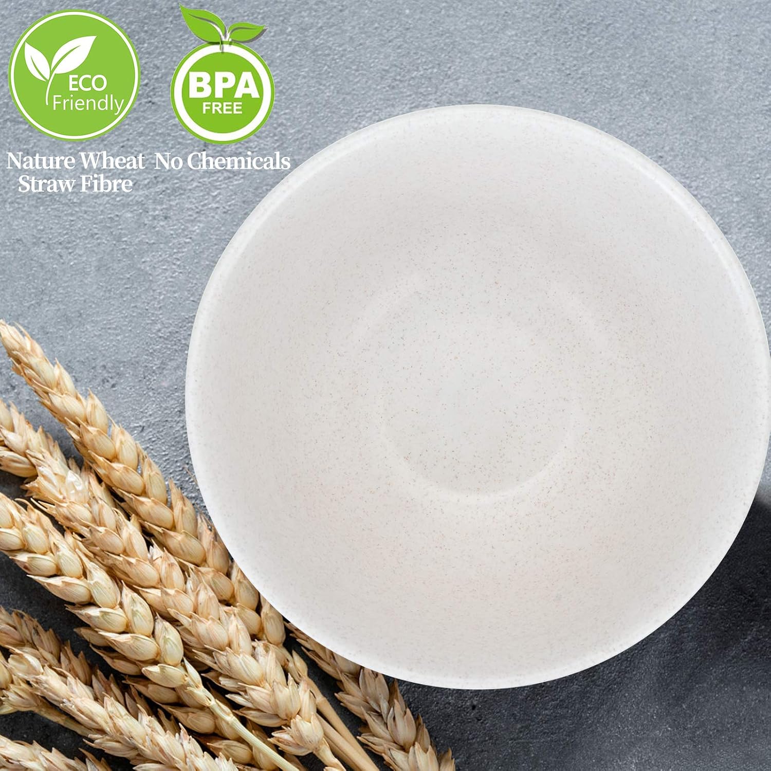 Homestockplus Unbreakable Cereal Bowls 30 OZ Ramen Bowl Microwave and Dishwasher Safe BPA-Free Eco-Friendly Deep Soup Bowl for Cereal  Salad  Soup  Rice（NOT CERAMIC） [Set of 8]